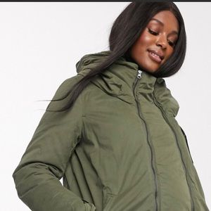Maternity parka